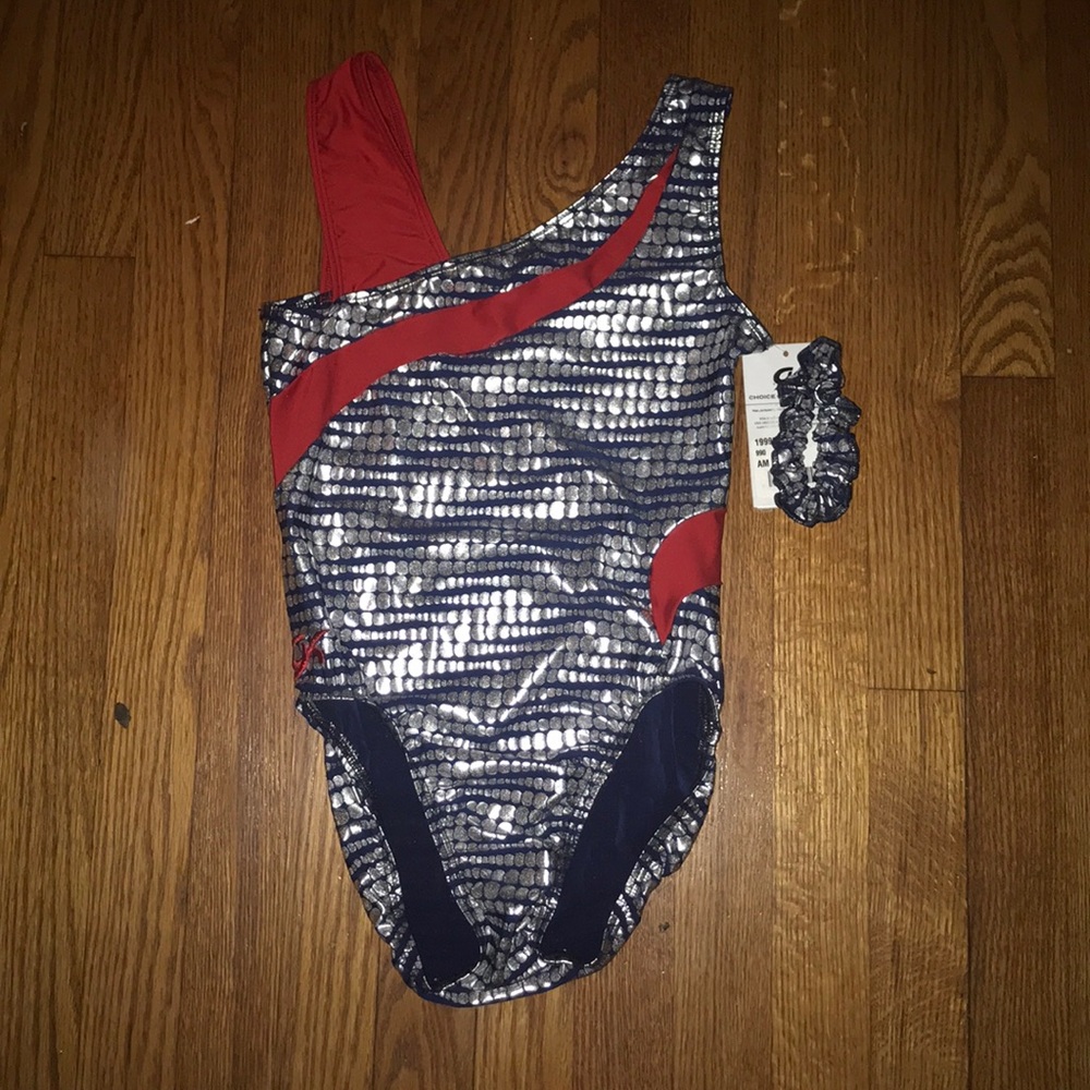 gymnastics leotard including Scrunchie